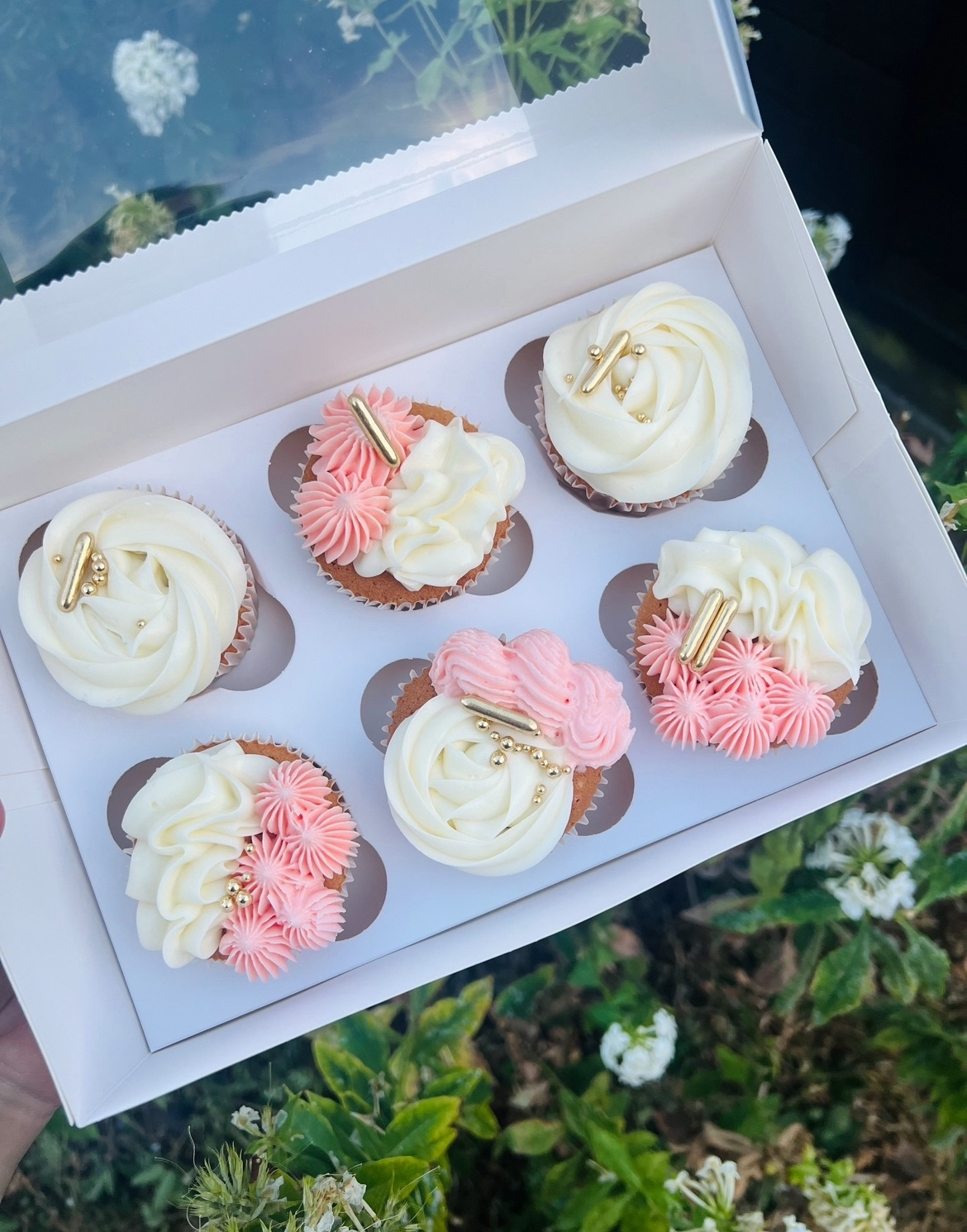 Custom cupcake box