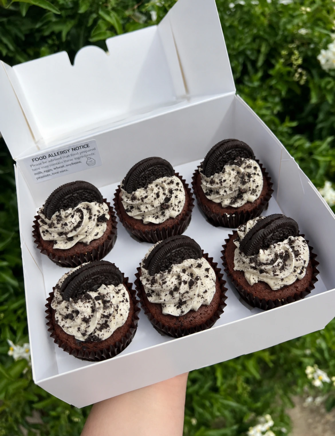 Oreo Cupcake Box